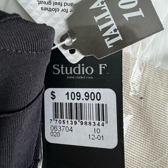 Studio F Black SMALL size 10 dress would fit a size 6. - Picture 3 of 5